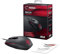 Asus ROG Sica Gaming Maus (für Rechts-und Linkshänder, 5.000 dpi, 3,30m pro Sekunde, 30 g Beschleunigng, 1.000Hz USB Abtastrate) schwarz/rot