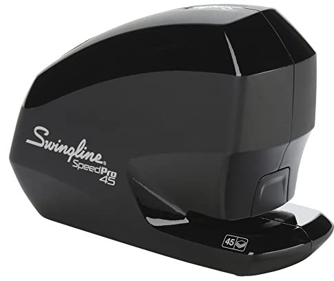 Swingline grapadora eléctrica, 45 hojas, velocidad Pro 45, negro (s7042155)