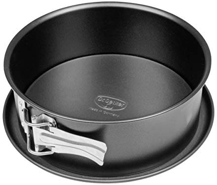 Dr. Oetker tortiera apribile ø 18 cm CLASSIC BACK-FREUDE (colore: nero), quantità: 1 pezzo, acciaio, 18 x 18 x 7 cm