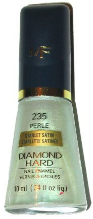 Max Factor Diamond Hard Nail Enamel ~ 235 Starlet Satin ~ Turquoise Nail Polish 10ml
