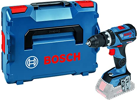 Bosch Professional 18V System Akku Schlagbohrschrauber GSB 18V-60 C (max. Drehmoment: 60 Nm, Connect Ready, ohne Akkus und Ladegerät, in L-BOXX 136), 06019G2103