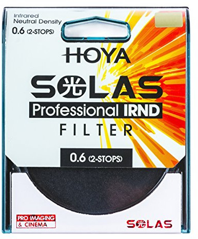 Hoya Solas ND-4 (0,6) 2 Stop IRND Filtre à densité Neutre (58 mm)