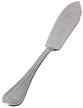 Towle Beaded Antique 18/10 Stainless Steel 7 1/4 Butter Server