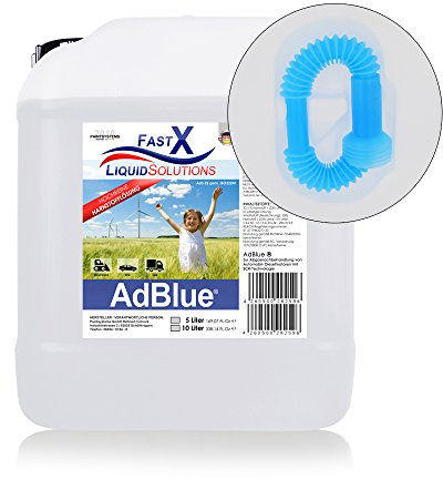 AdBlue - Bidón de 10 litros con tubo de llenado