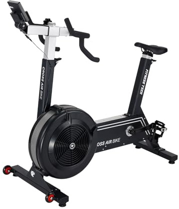 Fitness Tech Bicicleta Estática Cross Air Bike Profesional