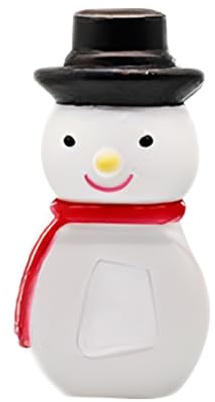 Genérico Dekorativa julfigurer, miniatyr juldekoration | Samlarfigurer för festfavoriter för bordsfavoriter vinter | inomhus nyår