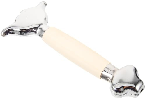 BESPORTBLE Poignée D'épée Taï-chi en Bois Naturel Pommeau et Protège-Main Remplaçables, Accessoire de Sabre de Sport, Montage Précis et Antidérapant pour Arts Martiaux, Équipement Solide