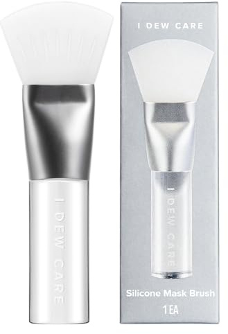 I DEW CARE Soft Facial Tool - Silicone Face Mask Brush | Wash Off, Lotion Applicator, Professional Skin Care Jelly Spatula, Cruelty-free, Hygienic, Compact Size, Clay Mud Peel Off Mask
