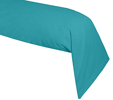 Stof Lovely CASA T34820020 Alicia Taie de Traversin Coton Canard 185 x 45 cm