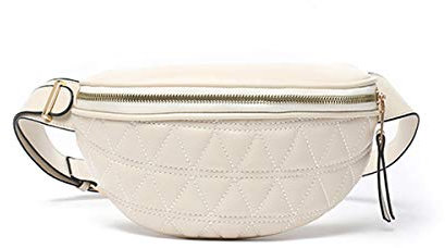 Vohoney Gürteltasche Damen, Bauchtasche, modische Hüfttasche, Damen-Geldbörse, ovale Taschen, Umhängetasche, Mini-Gürteltasche für Reisen, Wandern und alle Outdoor-Aktivitäten