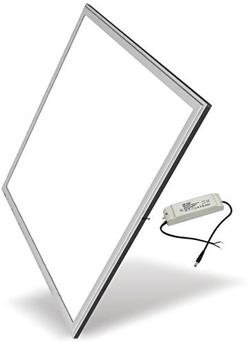 Pannello led 60x60 48W 220v bordo argento 1cm super sottile driver incluso