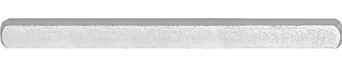 ECO Perno cuadrado de 8 x 120 mm (pasador de empujón) para manijas de puerta, herraje de puerta, pasador cuadrado, acero galvanizado