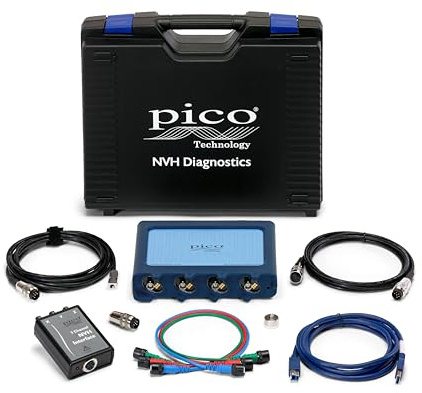 Pico Technology PicoScope 4425A Oscilloscope NVH Noise, Vibration and Harshness Essentials Starter kit for Automotive Diagnostics