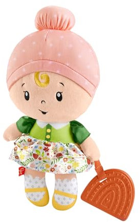 Fisher-Price Ma Première Poupée Câline Jouet sensoriel pour Les bébés à partir de 6 Mois, Articles Vendus séparément, HXK44