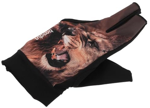 Happyyami Finger Snooker Handschuh Atmungsaktive rutschfeste Billiard-Handschuhe Für Damen Und Herren Dünn Und Für Präzise Schüsse Im Pool-Club