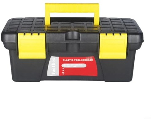 CNANRNANC Boîte de rangement professionnelle en plastique pour outils de 25,4 cm
