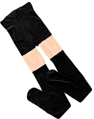 LALADEFIEE Leggings Patchwork Haute Pour Femme Bas Collants Et Chauds Confortable Et Élastique