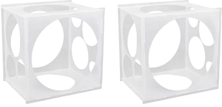 KieTeiiK Contenitore Misurazione A Palloncini Chiari Multiuso Rimovibile per Matrimonio Accessori per Natale Visualizzazione Custodia