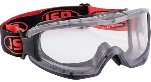 EVO IDV - Gafas de seguridad – Lente transparente, resistentes a la niebla y antivaho | Gafas protectoras industriales con ventilación indirecta