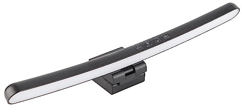 Cocoarm Lampada del Monitor del Computer, Potenza Regolabile, Touch Diding RGB, Illuminazione per gli Occhi per l'ufficio, Adatto per Monitor da 15-22 Pollici