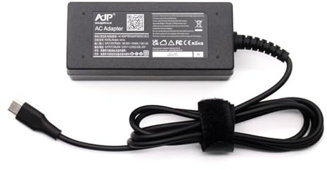 45W USB C Charger for Acer CHROMEBOOK VERO 514 CBV514-1H-547A, 514 CBV514-1H-55AV, CBV514-1H-55VP, CBV514-1H-5618, CBV514-1H-75ZQ, CBV514-1H-77BK Laptop Fast Charging TYPE C Power Adapter