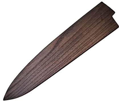 DuskHaven Messerscheide Aus Holz, Taschenmesserhülle, Klingenschutz, Messerhalter Aus Holz, Geeignet für Camping, Wandern Und Outdoor Aktivitäten, 300mm