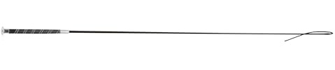Dublin läder touch dressage whip 110 cm svart