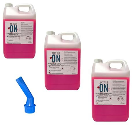 1L - 30L Premium Scheibenfrostschutz -60°C (R) Ausgiesser inklusive Wischwasser Christmas Edition Fertigmix Auto Scheibenwaschanlage (Scheibenfrostschutz -60°C, 1 x 15Liter)