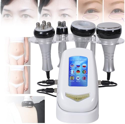 Macchina Per Cavitazione Sottovuoto Ultrasonica, Radiofrequenza 40K Rf - Macchina Per Scolpire Il Corpo 4 In 1 Per Stringere La Pelle, Macchina Per La Bellezza Del Viso Del Corpo