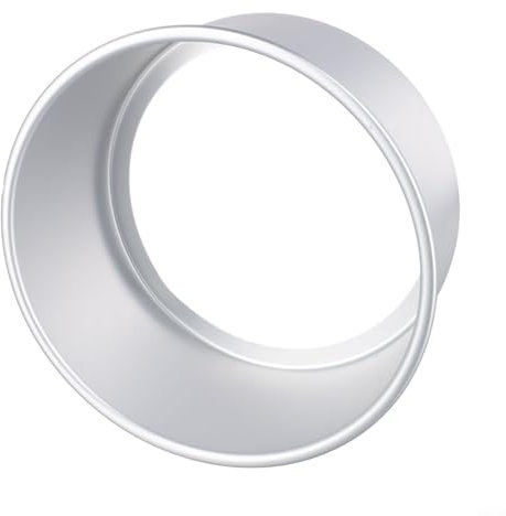 Costruzione di alluminio robusta a 8 pollici della tortiera chiffon vuota rotonda con non rivestimento