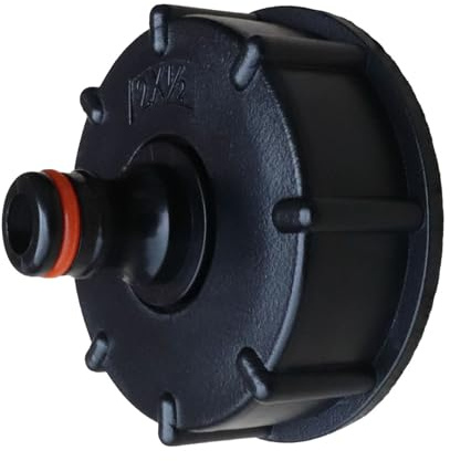 IBC S60x6 (2inch) Female to 12.5mm Hozelock Hose Adapter IBC Fitting Hose Connector