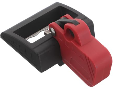 Mobestech Serrature di Isolamento Energetico Industriali in Nylon per Interruttore Miniaturizzato Dispositivo di Chiusura Elettrica Portatile Morsetto per Quadro Elettrico Blocco di