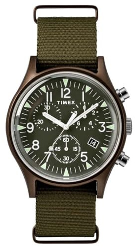 Timex Herren Chronograph Uhr MK1 mit Stoffband