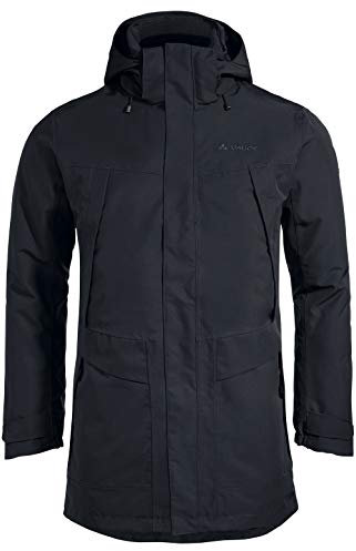 VAUDE Herren Jacke Idris Wool Parka, black, M