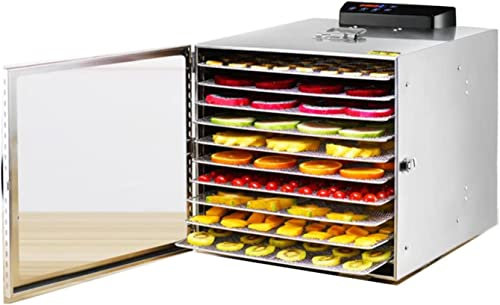 BTURYT Food Dehydrator for Fruit Vegetable Meat Beef Jerky Maker with Timer and Temperature Control