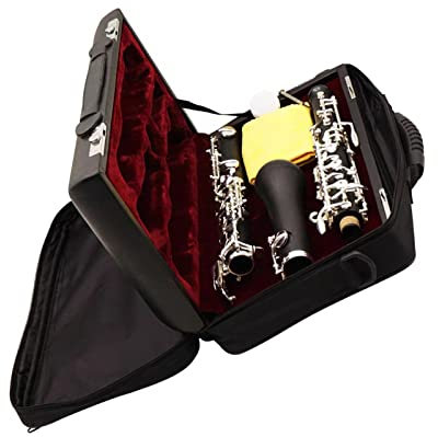 Oboe C Tune Oboe Bakelit Halbautomatisches Versilbertes Oboeninstrument, Geeignet Für Anfänger