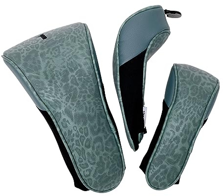 Glove It Signatur golfklubbsöverdrag för Hybrid, trä och förare klubbar – Loden