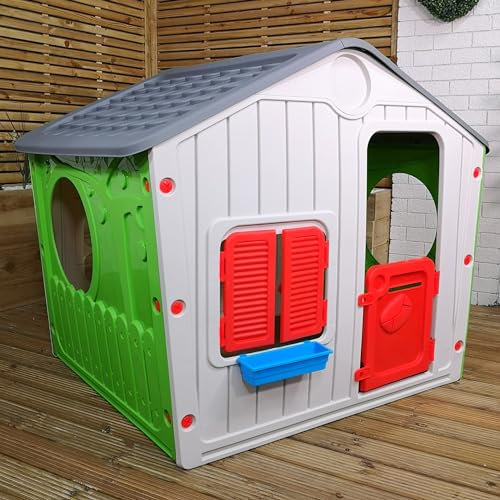 Samuel ALEXANDER 1.15m Indoor Outdoor Plastic Wendy House Galilee Village Playhouse