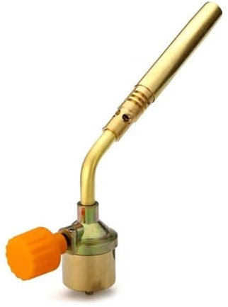 1 soplete de soldadura de latón, soplete de gas propano con gatillo de encendido automático, quemador de soldadura con calefacción, boquillas de plomería for soldar y acampar.
