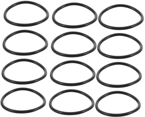 UTHCLO 12pcs Elastic Microphone Shock Mount Bands for Condenser Mics Anti-vibration Rubber Rings with Nonslip Finish Noise Isolation Mic Suspension Clips for Broadcast Interviews Live