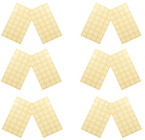 SHERCHPRY Autocollants de Renforcement pour Perforations de Papier Transparent 3 Packs de 12 Feuilles Protecteurs pour Reliure à Anneaux Adhésifs Résistants pour Réparation Feuilles