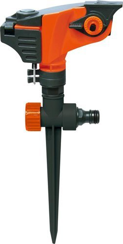 PEBSHOP IRRIGATORE A SETTORI con Punta in Metallo Attacco Gas 1/2 M