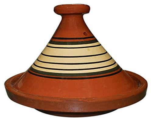 Moroccan Cooking Tagine Glazed X-Large 12.5 in Diameter Authentic Food