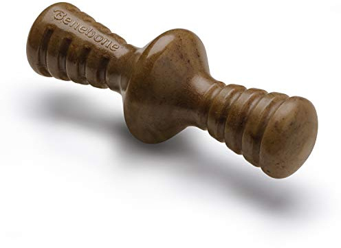Benebone Zaggler - Giocattolo da masticare indistruttibile per cani di grossa taglia, per cani di grossa taglia, prodotto negli Stati Uniti.