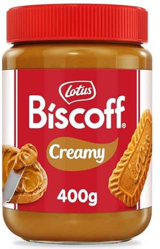 Lotus Biscoff | Crema Spalmabile Dolce| Cremosa | Gusto Biscotto Caramellato | Vegani | Senza Noci | Nessun Colorante o Additivo Artificiale| Vasetto in Plastica PET | 400g