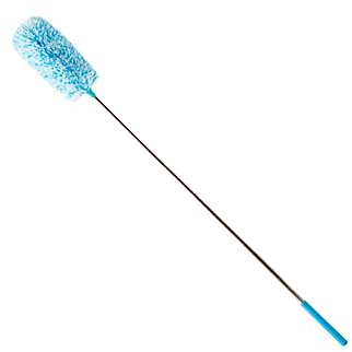 SOLUSTRE Plumeau Microfibre Extensible Lavable Outil de Nettoyage à Main pour Maison Voiture Stores Ventilateurs de Plafond Meubles Étagères Tête Flexible Plumeau Pratique pour Poussière