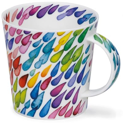 Dunoon 2er Set Becher, Tassen Cairngorm Monsoon Tropfen 480ml Formano