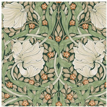 William Morris At Home Pimpernel Green Vliestapete 10mx52cm | | Einfach anzubringen und zu Entfernen 1005 x 52