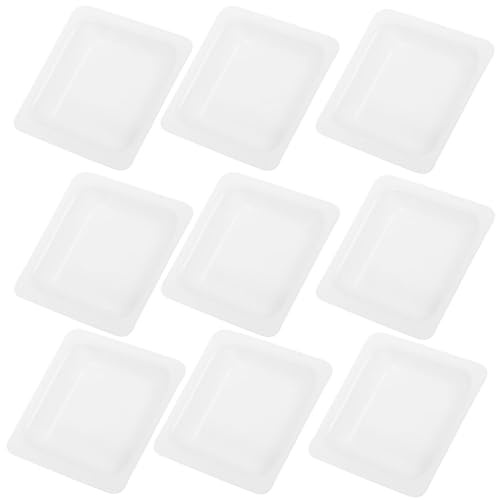 BELLIFFY 50 Bateaux de Pesée en Plastique Blanc 100ml, Mesure Précise, Nettoyage Facile, pour Laboratoire et Maison