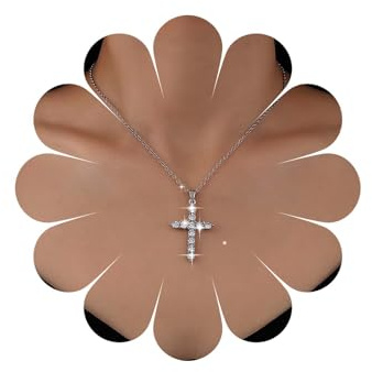 Cybche Boho Smeraldo Croce Collana Choker Oro Cz Croce Ciondolo Collana Verde Cristallo Religione Croce Collana Sottile Catena Croce Strass Collana Gioielli Per Le Donne